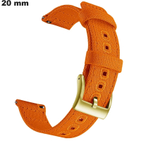 Buy Orange Bracelet for 20 mm Original Textile Watch