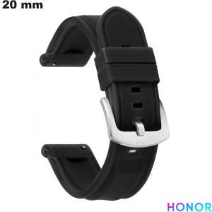20mm Rubber Bracelet for Honor Watch Black \ Best Price