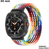 Armband Multicolor 22mm Samsung Stoff - Schnelle Lieferung