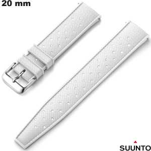Vente Bracelet 20mm Suunto montre intelligente Blanc Silicone