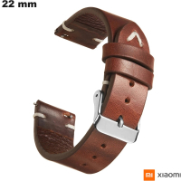 Pulsera Xiaomi reloj inteligente Cuero auténtico 22 mm económica