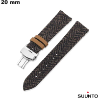 Pulsera de smartwatch Suunto 20 mm de cuero genuino de calidad
