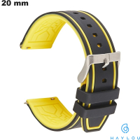 Armbanduhr Silikon 20mm Haylou Schwarz (RS4, LS02) günstig