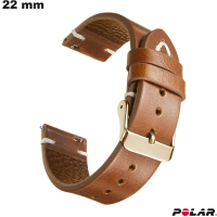 Pulseira de Cuir Verdadeiro Polar 22mm relógio / Qualidade Premium