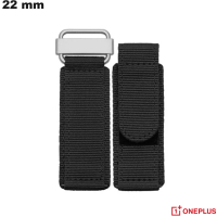 Armband OnePlus 22mm Schwarz Smartwatch Nylon von hoher Qualität