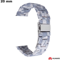 Armband 20mm Resin Huawei Grau für günstige Smartwatch