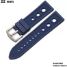 Acheter Blaues Rallye-Uhrenarmband 22 mm für Samsung aus Gummi kaufen