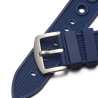 Acheter Blaues Rallye-Uhrenarmband 22 mm für Samsung aus Gummi kaufen