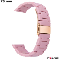 Venda de Pulseira de Relógio Inteligente 20mm Rosa Resina Polar