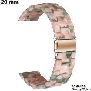 Vendita Braccialetto Samsung Resina 20 mm Rosa per orologio