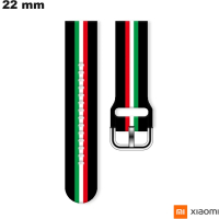 Armband 22mm Zwart Silicoon Italië Xiaomi \ Gratis Verzending
