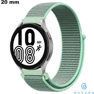 Pulsera Haylou Tissu y reloj inteligente de 20mm Verde de calidad