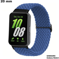 Armband Blau 20mm Smartwatch Samsung Nylon - Versand für 3,99€