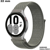 Samsung 22 mm graues Velcro-Material Smartwatch-Armband kaufen