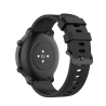 Armbanduhr Schwarz Gummi Polar 20mm # Versand kostenlos ab 20€