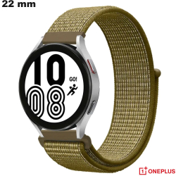Bracelet Nylon Vert 22mm de montre OnePlus