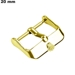 20 mm Gold Stainless Steel Bracelet Buckle