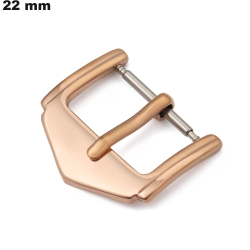 Fecho barato Dourado rosa 22 mm Aço Inoxidável Ardillon