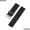 Verkauf von schwarzem Fossil Smartwatch-Armband aus Polycarbonat