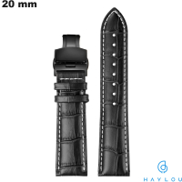 Armband 20 mm für Haylou Smartwatch aus Leder # Kostenlose Lieferung