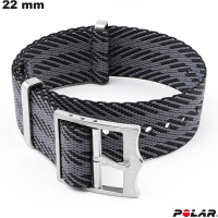 Armband Nylon smartwatch Polar Grau 22 mm günstig