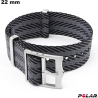 Armband Nylon smartwatch Polar Grau 22 mm günstig