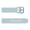 Armband voor 20 mm Samsung Horloge Blauw Kwaliteit Rubber
