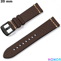 Kaufe Honor Braunes Armband Smartwatch 20 mm Echtleder