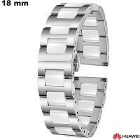 Hochwertige silberne Huawei Smartwatch-Armbänder 18mm kaufen