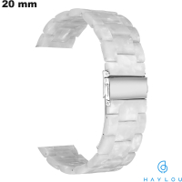 Kaufe Weißes Armband Haylou Smartwatch 20mm aus Harz