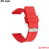 Rotes 22 mm Silikon Armband für OnePlus kaufen