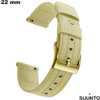 Sierraad Suunto Textiel horloge Beige 22 mm ● Verzendtijd 24u