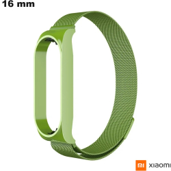 Armband 16mm Xiaomi Groene RVS horloge