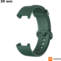 Kaufen Sie das grüne 20mm Silikonarmband für Xiaomi Smartwatch