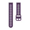 Armband Fossil Violett für Uhr Silikon 22mm | Versand in 24h