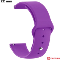 Armband Uhr OnePlus Violett Silikon 22 mm | Versandkostenfrei ab 20€