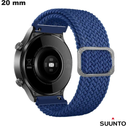 Pulseira de relógio conectada Nylon Azul 20 mm Suunto