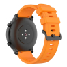 Armbanduhren 20 mm Silikon Orange Garmin \ Qualitäts-Premium