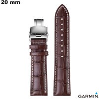 Armband Trend Echtes Leder Braun Garmin 20 mm günstig