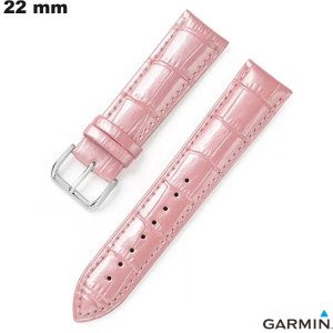Armband Garmin Rose de montre 22mm Echtes Qualitätsleder