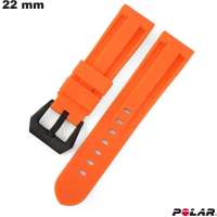 Verkauf Orange Gummi Polar Smartwatch-Armband