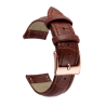 Bracelet montre 12mm Cuir véritable Marron / Envoi en 24h