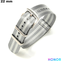 Armband aus Stoff 22 mm Honor Grau günstige Smartwatch