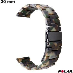 Armband aus mehrfarbiger Harz Polar 20 mm: Kostenlose Lieferung