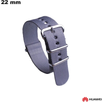 Huawei Nylon Smartwatch-Armband Grau 22 mm | Versand in 24h