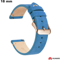 Verkauf von Huawei Smartwatch-Armband Blau aus echtem Leder