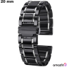 Amazfit Armband 20 mm Keramik Uhr Schwarz \ Schnelle Lieferung