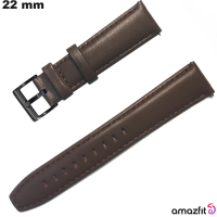Armband 22mm Braun für Amazfit Smartwatch: Kostenloser Versand