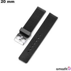 Black Polycarbonate Bracelet smartwatch Amazfit 20 mm