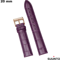 Koop Suunto 20mm Paarse Echt Leren Horlogeband